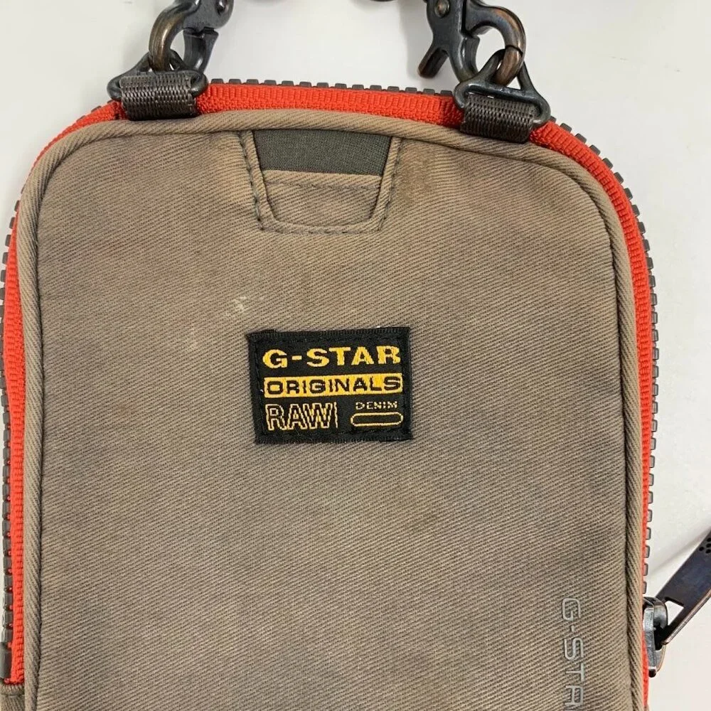 G-STar Raw Adults Diego‎ Original Zipper Pocket Adjustable Star Bag